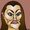 Cartoon: Sarah Hanson-Young (small) by KEOGH tagged sarah,hanson,young,caricature,australia,keogh,cartoons,politics,australian,politicians