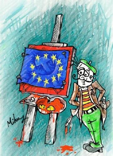 Cartoon: work of art (medium) by hadaruga mihai tagged this,is