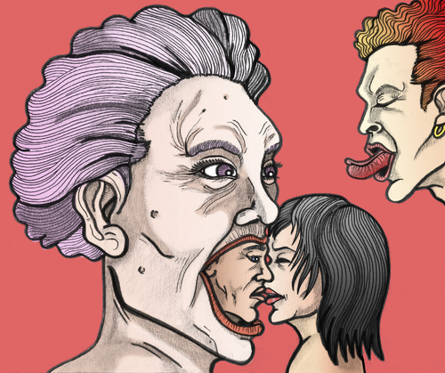 Screaming heads desire Screaming heads desire