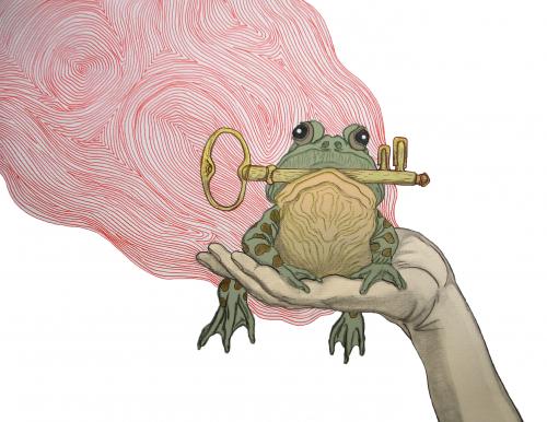 The Frog and the Key The Frog and the Key