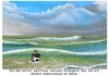 Cartoon: Die Seekuh (small) by Elisa Groka tagged cartton,kuh,humor,seekuh,küste,wasser,meer,strand