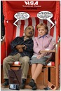 Cartoon: Verwanzt (small) by Egon58 tagged merkel,obama,politik,nsa