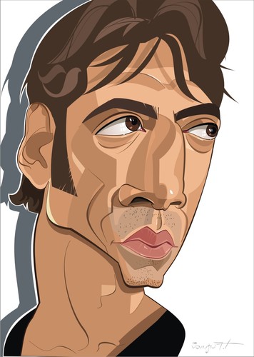 Cartoon: Javier Bardem (medium) by FARTOON NETWORK tagged biutiful,cinema,star,movie,caricature,bardem,javier