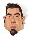 Cartoon: Chino Moreno-Deftones (small) by FARTOON NETWORK tagged chino,moreno,deftones,musicians,rockstar,caricature
