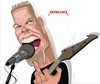 Cartoon: James Hetfield (small) by FARTOON NETWORK tagged james,hetfield,metallica,caricature,cartoon,rockstar,thrash,metal