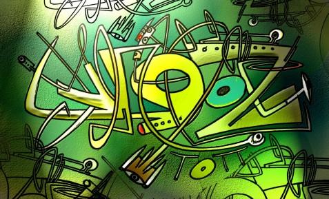 Cartoon: WoozSpace (medium) by Alesko tagged graph,logo,space,alesko,wooztott