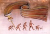 Cartoon: art (small) by Riina Maido tagged art,evolution,brush,painting,flag