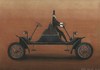 Cartoon: old car (small) by Riina Maido tagged old,car
