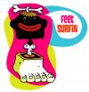 Cartoon: Feet Surfin (small) by Luciano Drehmer tagged feet,surfinn,dance,culture