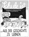 Cartoon: ...aus der Geschichte lernen (small) by thomasH tagged geschichte,lernen,hitler,wissen,jugend,schule,unterricht