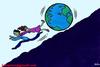 Cartoon: The end of the world (small) by hibo tagged the,end,of,world
