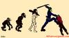 Cartoon: The theory of evolution (small) by hibo tagged the,theory,of,evolution