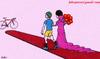 Cartoon: Wedding (small) by hibo tagged wedding