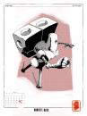 Cartoon: Robots en mi blog 05 (small) by coleganelson tagged robot