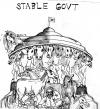 Cartoon: Stable UPA govt (small) by dprince tagged stabling,for,stable,govt