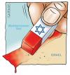 Cartoon: erase (small) by massimogariano tagged gaza