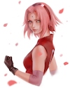 Cartoon: Sakura Haruno (small) by Devil Mirza tagged anime,manga,cartoon,art,artist