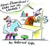 Cartoon: Download oder Update (small) by Alff tagged computer hardware software it bar drinking