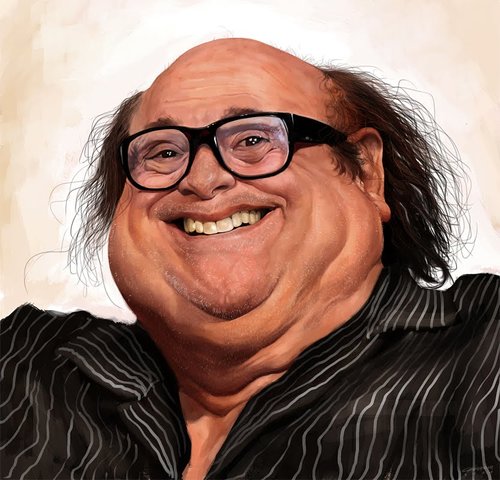 Danny DeVito By cosminpodar | Media & Culture Cartoon | TOONPOOL