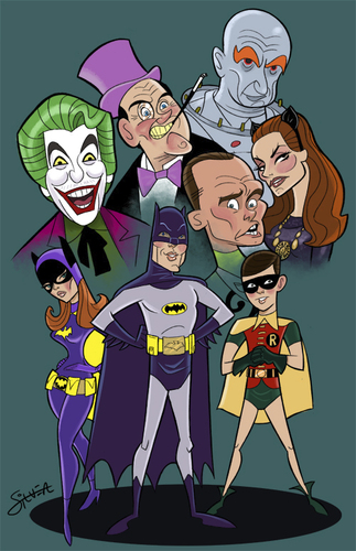 batman  series By stephen silver | Famous People Cartoon | TOONPOOL