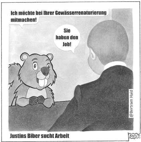 Justins Biber sucht Arbeit Justins Biber sucht Arbeit