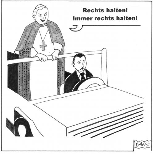 Cartoon: Päpstlicher Kreisverkehr (medium) by BAES tagged papst,kirche,glaube,papmobil,benedikt,xiv,vatikan,papst,benedikt,bischof,williamson,holocaust,leugner,widerruf,leugnen,lüge,skandal,kirche,glaube,gott,ethik,moral,widerufen,wideruf,juden,vatikan