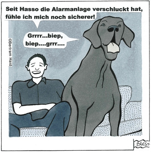 Tierische Alarmanlage