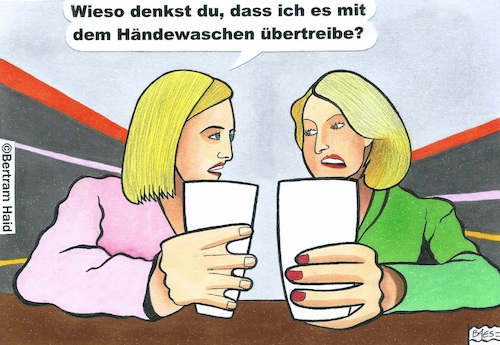 Cartoon: Vorsichtsmaßnahme (medium) by BAES tagged corona,coronavirus,ansteckung,pandemie,epidemie,krankheit,schaden,cartoon,hygiene,händewaschen,angst,voricht,schutz,karikatur,corona,coronavirus,ansteckung,pandemie,epidemie,krankheit,schaden,cartoon,hygiene,händewaschen,angst,voricht,schutz,karikatur