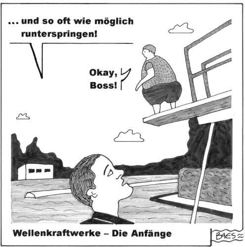 Wellenkraftwerke - Die Anfänge Wellenkraftwerke - Die Anfänge