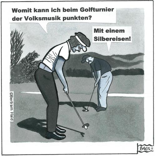 Zwei Golfer Zwei Golfer
