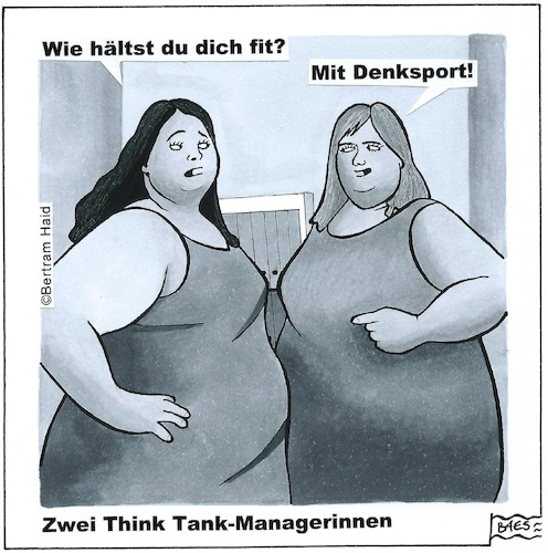 Zwei Think-Thank Managerinnen Zwei Think-Thank Managerinnen