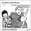 Cartoon: Diskonter-Schnäppchen (small) by BAES tagged diskonter,discounter,sparen,schnäppchen,billig,steinschleuder