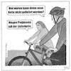 Cartoon: Lieferkettenreaktion (small) by BAES tagged lieferkette,wirtschaft,transport,logistik,verkehr,fahrrad,problem