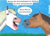 Cartoon: Nach dem Heilbad (small) by BAES tagged pferde,tiere,entspannung,heilbad,bad,kur,gesundheit,humor,cartoon