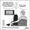 Cartoon: Privater Tauschringvorschlag (small) by BAES tagged tauschring pärchen paar mann frau ehepaar haushalt fernsehen fußball beziehung liebe