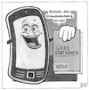 Cartoon: Urlaubskataloge (small) by BAES tagged handy,smartphone,elektronik,aufladen,power,energie,erholung,ferien,urlaub,reise