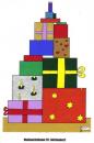 Cartoon: Weihnachtsbaum 21. Jahrhundert (small) by BAES tagged baum,bäume,weihnachten,geschenke,pakete,pakte,geschenk