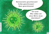 Cartoon: Wirte (small) by BAES tagged corona,coronavirus,ansteckung,ansteckend,pandemie,krankheit,schaden,seuche,cartoon,karikatur,restaurant,cafe,bar,wirte,übertragung