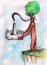 Cartoon: Goodbye (small) by ombaddi tagged no