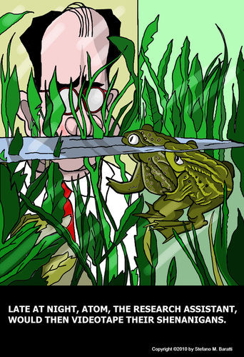Cartoon: Biology Lab (medium) by perugino tagged science,technology,biology,research