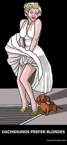Cartoon: Marilyn Monroe (medium) by perugino tagged hollywood,entertainment