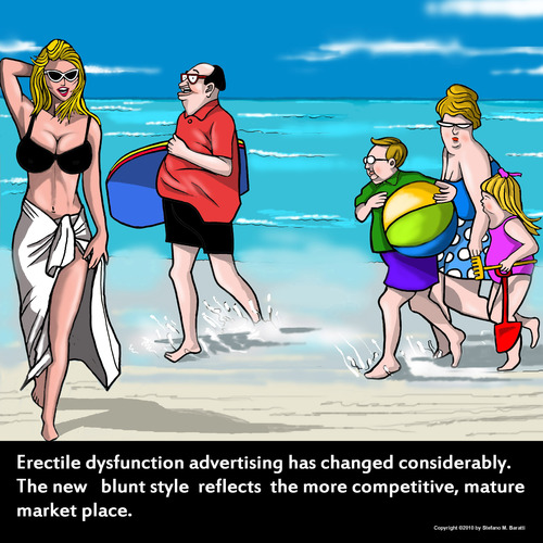 Cartoon: Pharmaceutical Advertising (medium) by perugino tagged pharmaceutical,greed,usa