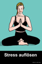 Cartoon: Entspannung (small) by perugino tagged entspannung,yoga