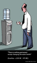 Cartoon: Eraclitus (small) by perugino tagged work,office,bureaucracy,corporation,employment