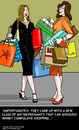 Cartoon: Oniomania (small) by perugino tagged psychology,shopping