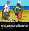 Cartoon: Wild Women of the West (small) by perugino tagged women,holiday,vacation,resorts