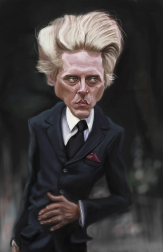 Cartoon: Christopher Walken (medium) by doodleart tagged christopher,walken