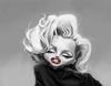 Cartoon: Marilyn Monroe (small) by doodleart tagged marilyn monroe