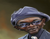 Cartoon: Samuel L Jackson (small) by doodleart tagged samuel,jackson