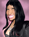 Cartoon: Nicki Menaj (small) by thatboycandraw tagged nicki minaj